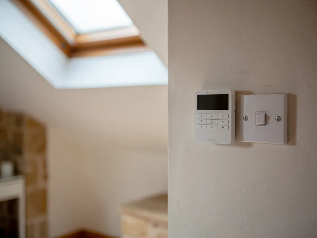 A wall keypad for an electric roof window
